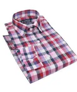 Fab signature multi coloured checked full sleeves formal shirts