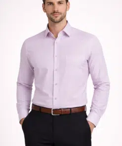 Blush Haven: Cotton Elegance Full Sleeve Shirt