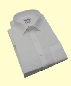 Fab Signatures White Pure Cotton Full Sleeve Formal Shirts For Men