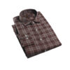 Fab Signatures FS Casual Checks Mens Marron Classic Full Sleeve Shirts