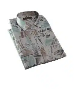 Fab signatures fs classic-printed-white-full-sleeve-casual-mens-shirts