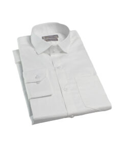 fab signatures fs Plain white full sleeves classic formal reguler fit mens shirts Slim Fit White Shirt